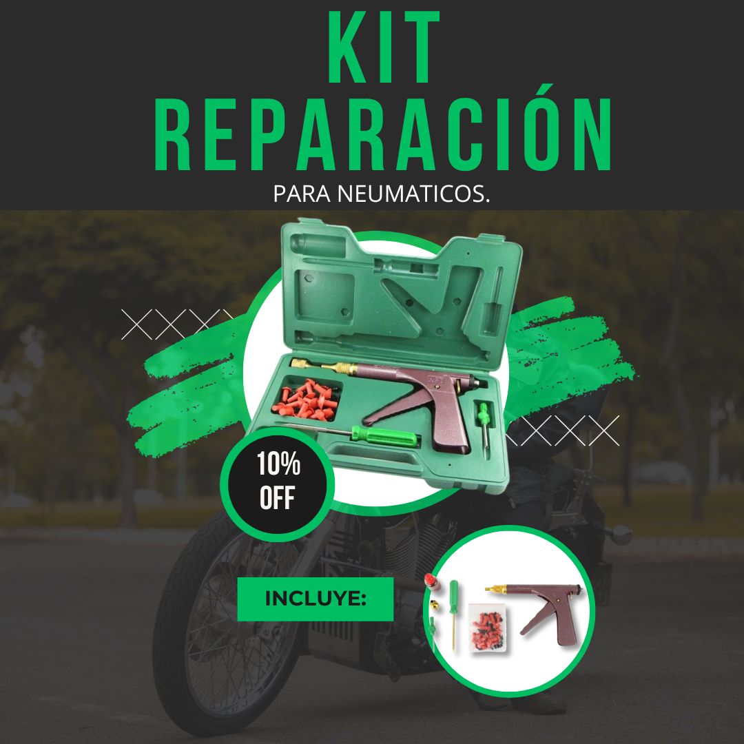 KIT REPARACION DE NEUMATICO